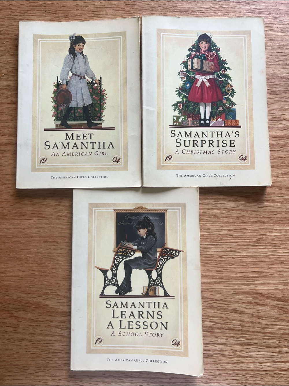 Samantha American Girl 1986 Pleasant Company Book Lot